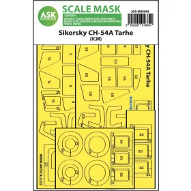   ASK mask 1:35 Sikorsky CH-54A Tarhe double sided express fit mask for ICM