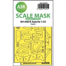   ASK mask 1:35 AH-64D/E double-sided fit express mask for Takom