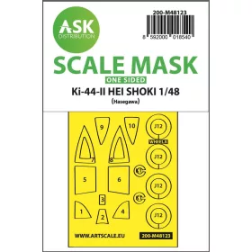 ASK mask 1:48 Ki-44-II HEI SHOKI one-sided