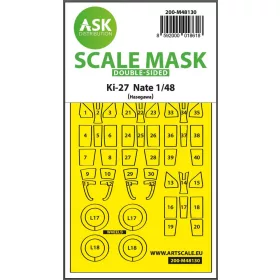   ASK mask 1:48 AICHI B7A1 double-sided express mask for Hasegawa
