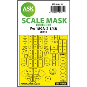ASK mask 1:48 Fw 189A-2 one-sided express mask for GWH
