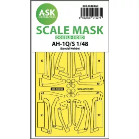   ASK mask 1:48 AH-1Q/S Cobra double-sided fit express mask for Special Hobby