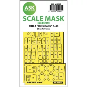   ASK mask 1:48 TBD-1 Devastator one-sided fit express mask for Great Wall Hobby