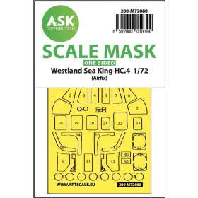   ASK mask 1:72 Westland Sea King HC.4 one sided express fit mask for Air
