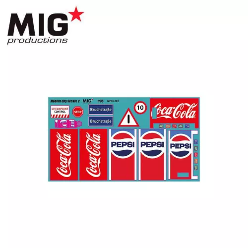 MIG Productions 1:35 Modern City Set Vol.2