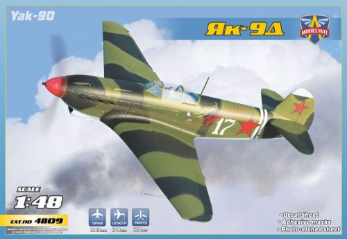 Modelsvit 1:48 Yak-9D Longe-range WWII fighter