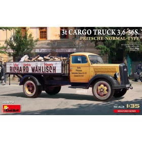   Miniart 38079 1:35 3t Cargo Truck 3,6-36S. Pritsche-Normal-Type