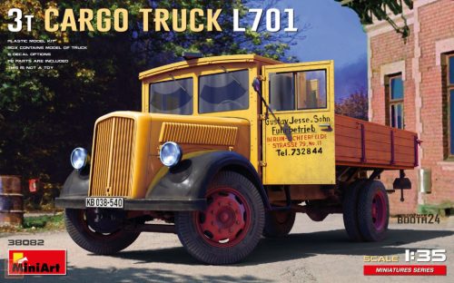 Miniart MT38082 1:35 3t Cargo Truck L701