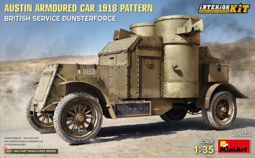 Miniart 39023 1:35 Austin Armored Car 1918 Pattern. British Service Dunsterforce. Interior Kit