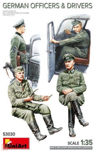 Miniart MT53030 1:35 German Tank Riders Set 2. Resin Head