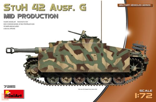 Miniart MT72115 1:72 StuH 42 Ausf. G Mid Prod