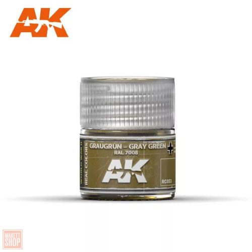 AK Real Color - Graugrün-Gray Green RAL 7008