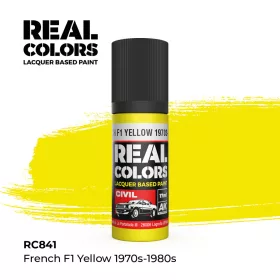 French F1 Yellow 1970s-1980s 17ml.