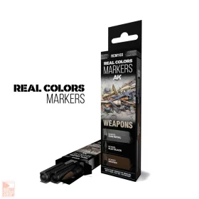 AK-Interactive RCM103 Weapons - Set 3 Real Colors Markers