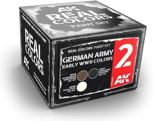 AK Real Color - German Army early WWII colors set