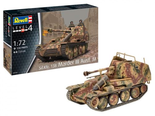 Revell 1:72 Sd.Kfz.138 Ausf.M Marder III