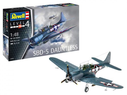 Revell 1:48 Douglas SBD-5 Dauntless Navy fighter (ex-Accurate Miniatures and Italeri)