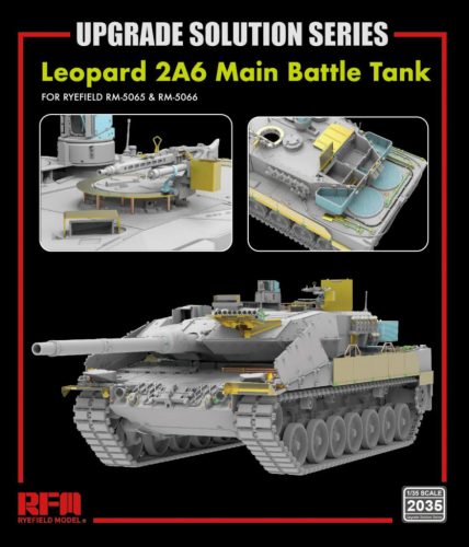 Ryefield model 1:35 Upgrade set for 5065 & 5066 Leopard 2A6 