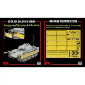   Ryefield model 1:35 Panther Ausf.G Fender & Side Skirts for 5018 5019 5045 5089