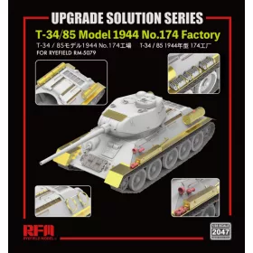 Ryefield model 1:35 Upgrade set for 5079 T-34/85 No.174