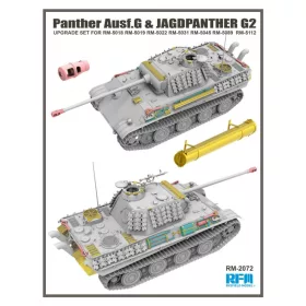   Ryefield model RM2072 1:35 Panther Ausf.G & Jagdpanther G2 upgrade set