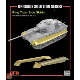   Ryefield model 2080 1:35 Upgrade set for 5125 5126 King Tiger Side Skirts
