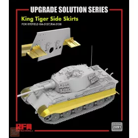   Ryefield model RM2091 1:35 Upgrade set for 5137 5138 King Tiger Side Skirts