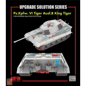   Ryefield model RM2105 1:35 Upgrade set for Kingtiger for RM5125/5137/5146