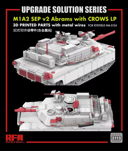 Ryefield model 1:35 Upgrade set for 5156 M1A2