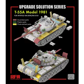 Ryefield model 1:35 Upgrade set for 5155/5098 T-55