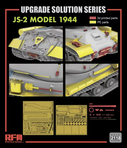 Ryefield model 1:35 Upgrade set for RM5160 JS-2