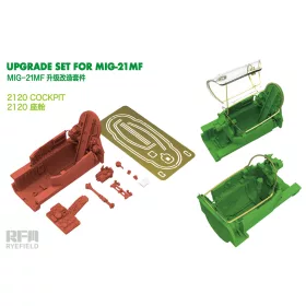 Ryefield model 1:48 MIG-21MF Cockpit, 3D Printed