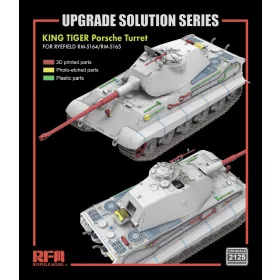   Ryefield model 1:35 Upgrade set for 5164/5165 KING TIGER Porsche Turret