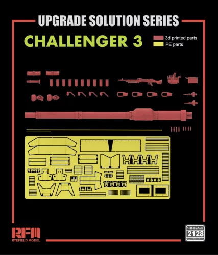 Ryefield model 1:35 Upgrade set for Challenger 3