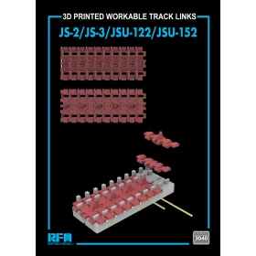   Ryefield model 1:35 Workable Tracks for JS-2 (3D printed), For JS-2/JS-3/JSU-122/JSU-152