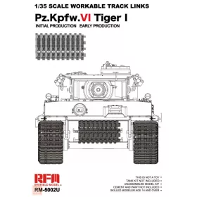   Ryefield model 1:35 Workable track links for Tiger I early (New mould, upgraded version)