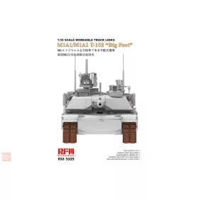   Ryefield model 1:35 M1A1/ M1A2 T-158”Big Foot”Workable Track Link