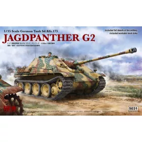 Ryefield model 1:35 Jagdpanther G2 with workable track link
