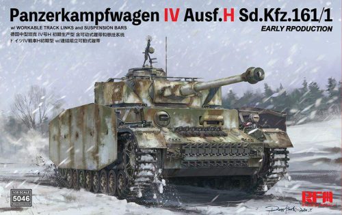 Ryefield model 1:35 Pz.kpfw.IV Ausf.H early production w/workable track lin