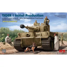   Ryefield model 1:35 Tiger I initial production early 1943 w/full interior