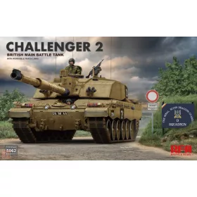   Ryefield model 1:35 British main battle tank Challenger 2 w/workable track 