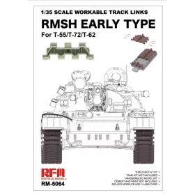   Ryefield model RM5064 1:35 RMSH Early type workable track links  for T-55/T-72/T62 (Plastic model)