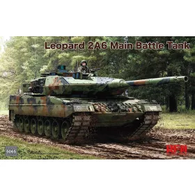  Ryefield model 1:35 Leopard 2A6 Main Battle Tank with workabletrack links (without interior)