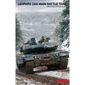   Ryefield model 1:35 Leopard 2A6 Main Battle Tank with FULL INTERIOR