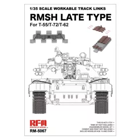   Ryefield model RM5067 1:35 RMSH late type workable track links  for T-55/T-72/T62 (Plastic model)