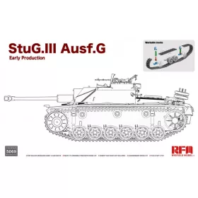   Ryefield model 1:35 StuG. III Ausf. G Early Production with workable track links