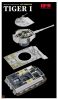 Ryefield model 1:35 Tiger I Late Production w/Full interior & Zimmerit