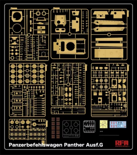 Ryefield model 1:35 Panzerbefehlswagen Panther Ausf.G