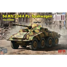   Ryefield model 5118 1:35 Sd.Kfz.234/4 Pz.Spähwagen with FULL INTERIOR
