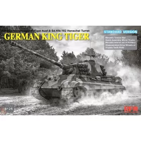   Ryefield model 5125 1:35 Sd.Kfz.182 Tiger Ausf.B King Tiger (Henschel Turret) Standard version